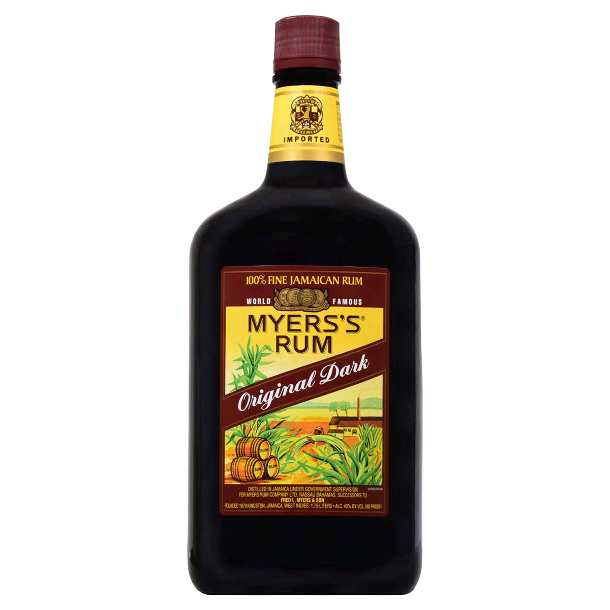 slide 1 of 5, Myers's Original Dark Rum, 1.75 liter