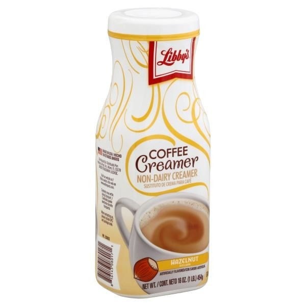 slide 1 of 1, Libby's Hazelnut Non-Dairy Creamer, 16 oz