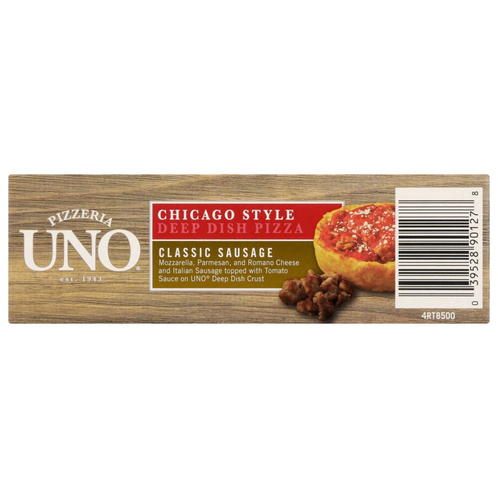 slide 3 of 3, Uno Pizzeria 6 Inch Deep Dish Sausage Pizza, 1 ct