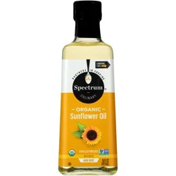 Spectrum Culinary Organic Sunflower Oil 16 fl. oz. Bottle