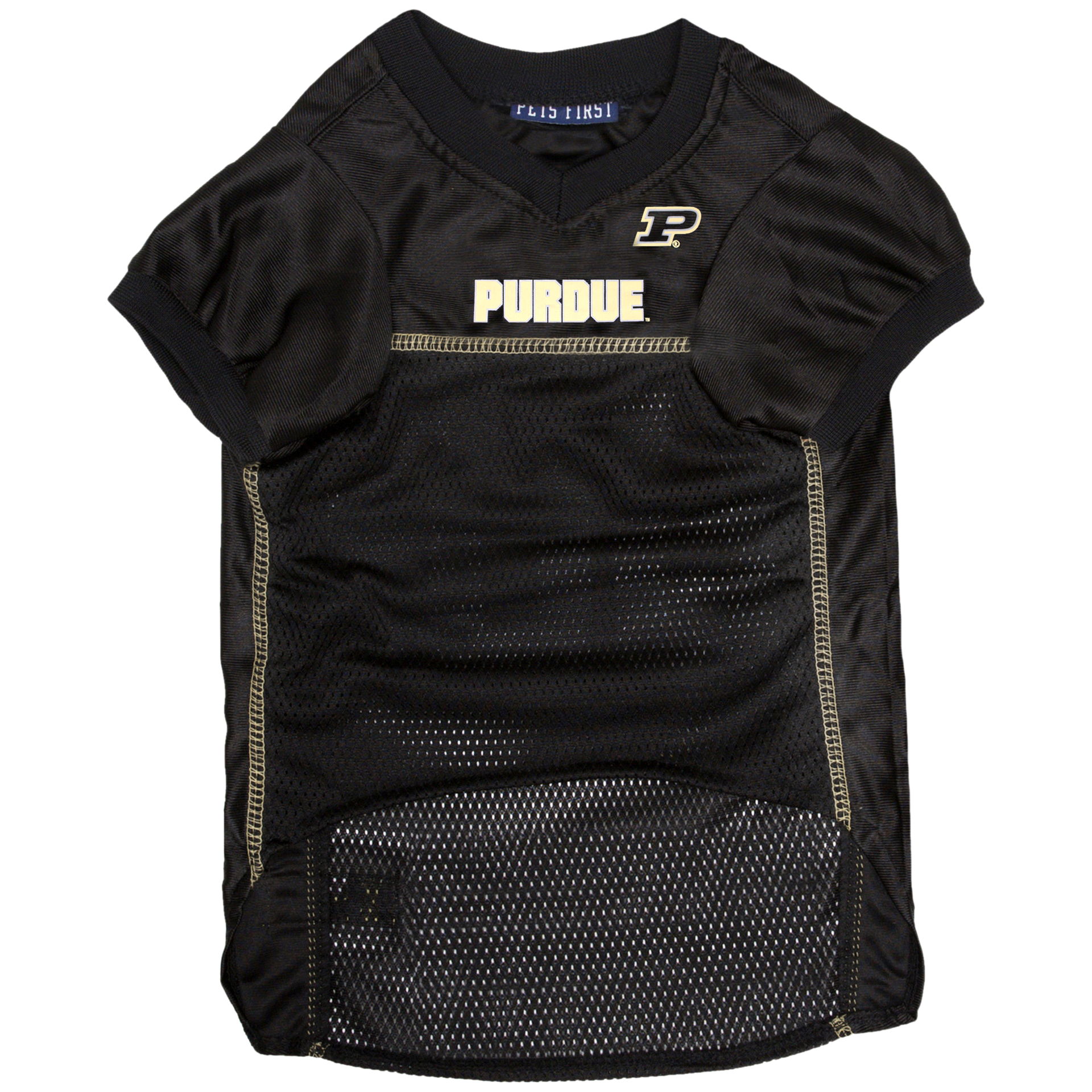 slide 5 of 5, Pets First Purdue Mesh Jersey, Large, LG