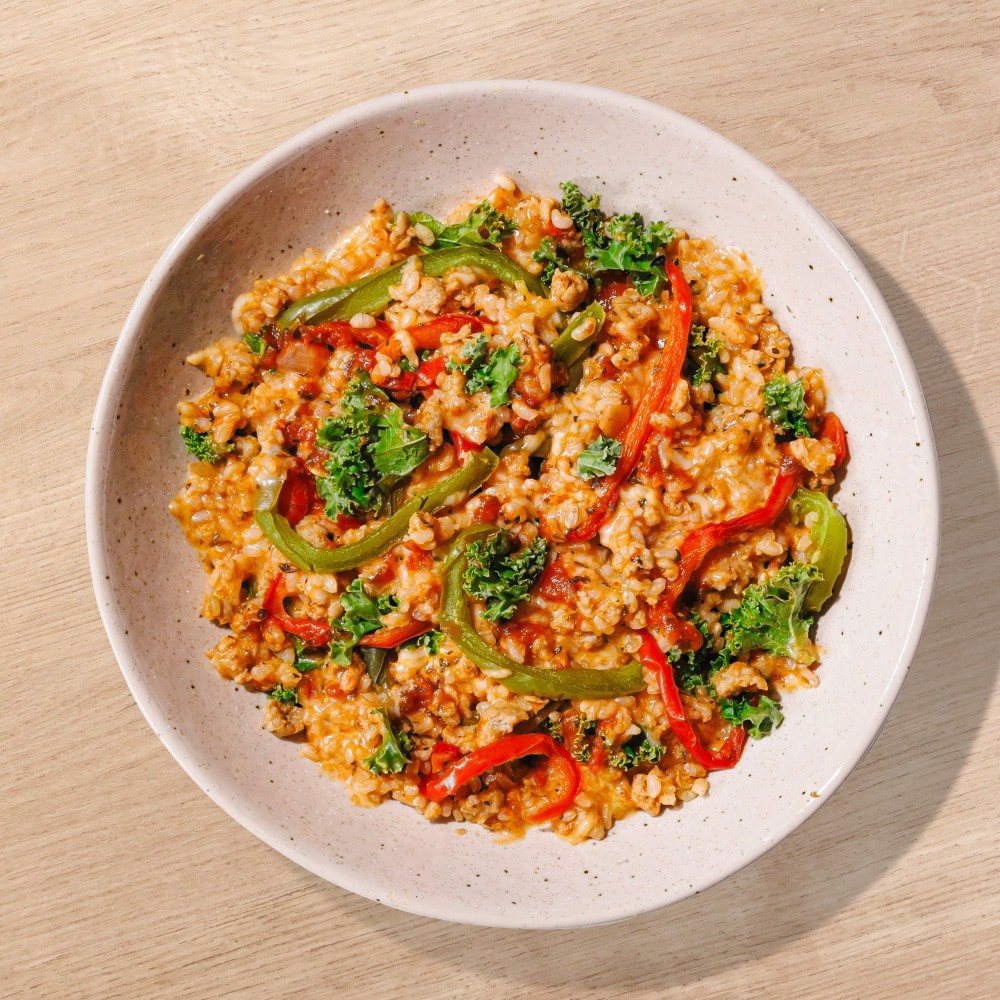 slide 2 of 2, Home Chef Un-Stuffed Peppers With Ground Turkey, 12.8 oz