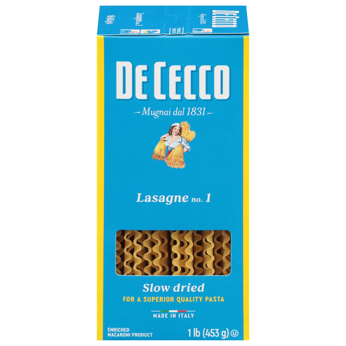 slide 12 of 13, De Cecco No. 1 Slow Dried Lasagne - 16 oz, 16 oz