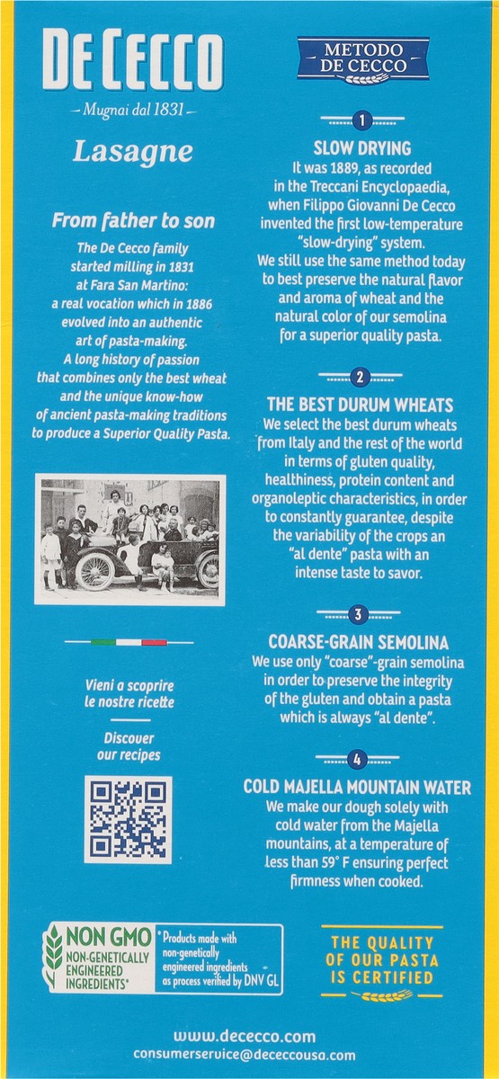slide 6 of 13, De Cecco No. 1 Slow Dried Lasagne - 16 oz, 16 oz