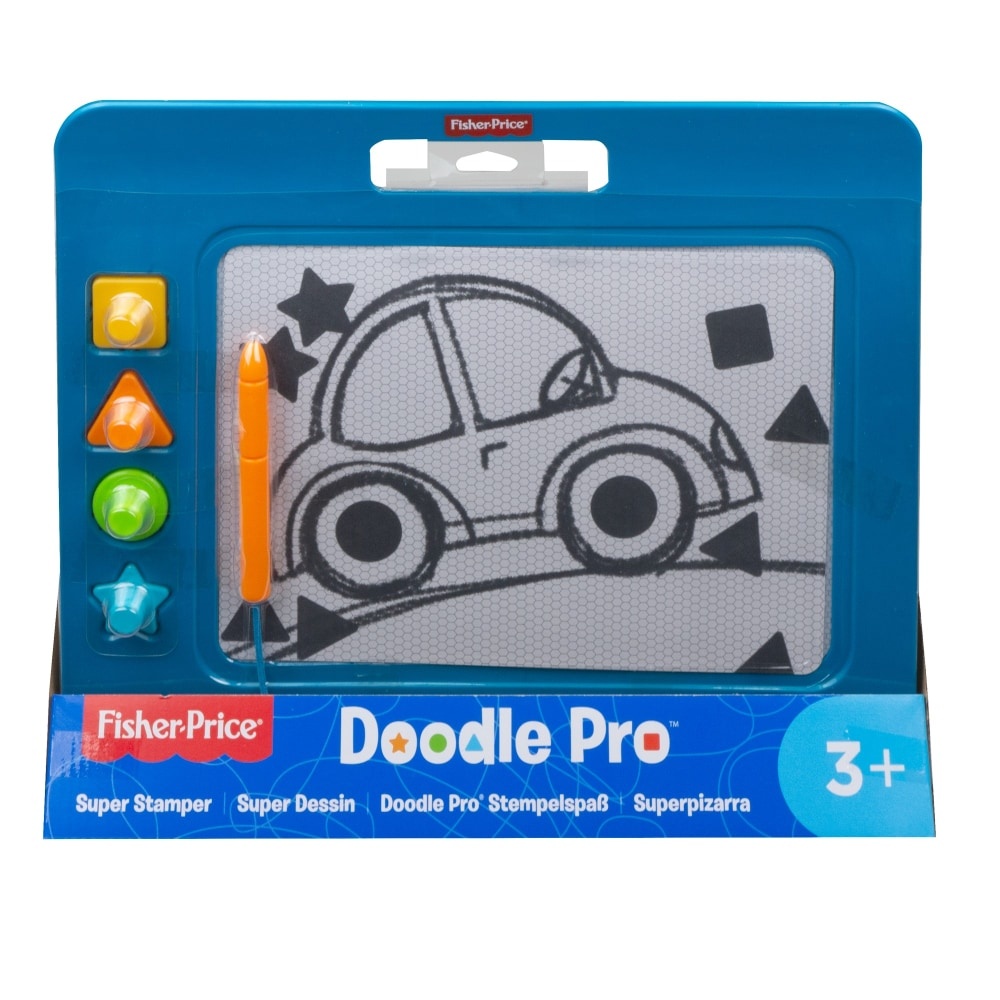 slide 1 of 1, Fisher-Price Doodle Pro Super Stamper, 1 ct