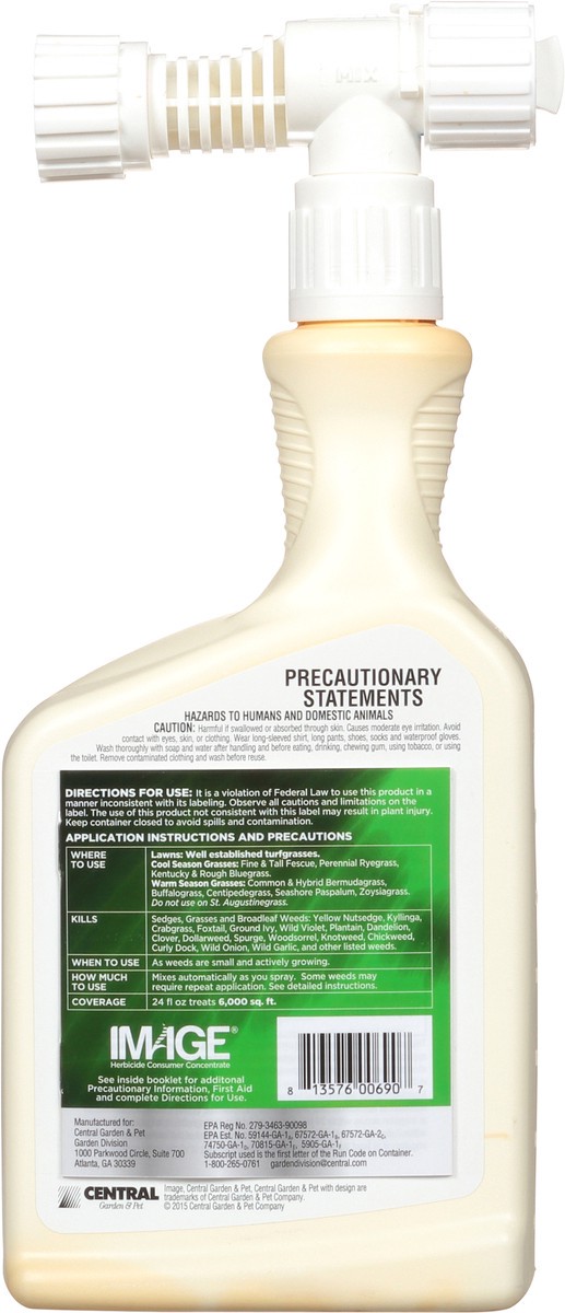 slide 7 of 12, IMAGE All-in-One Lawn Weed Killer 24 fl oz, 32 oz