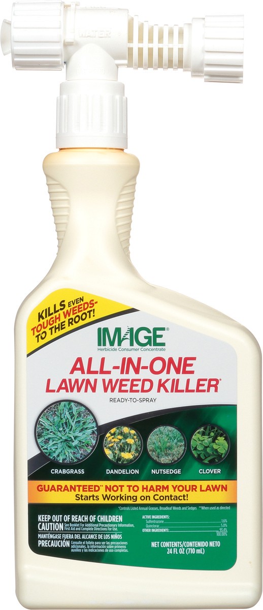 slide 11 of 12, IMAGE All-in-One Lawn Weed Killer 24 fl oz, 32 oz