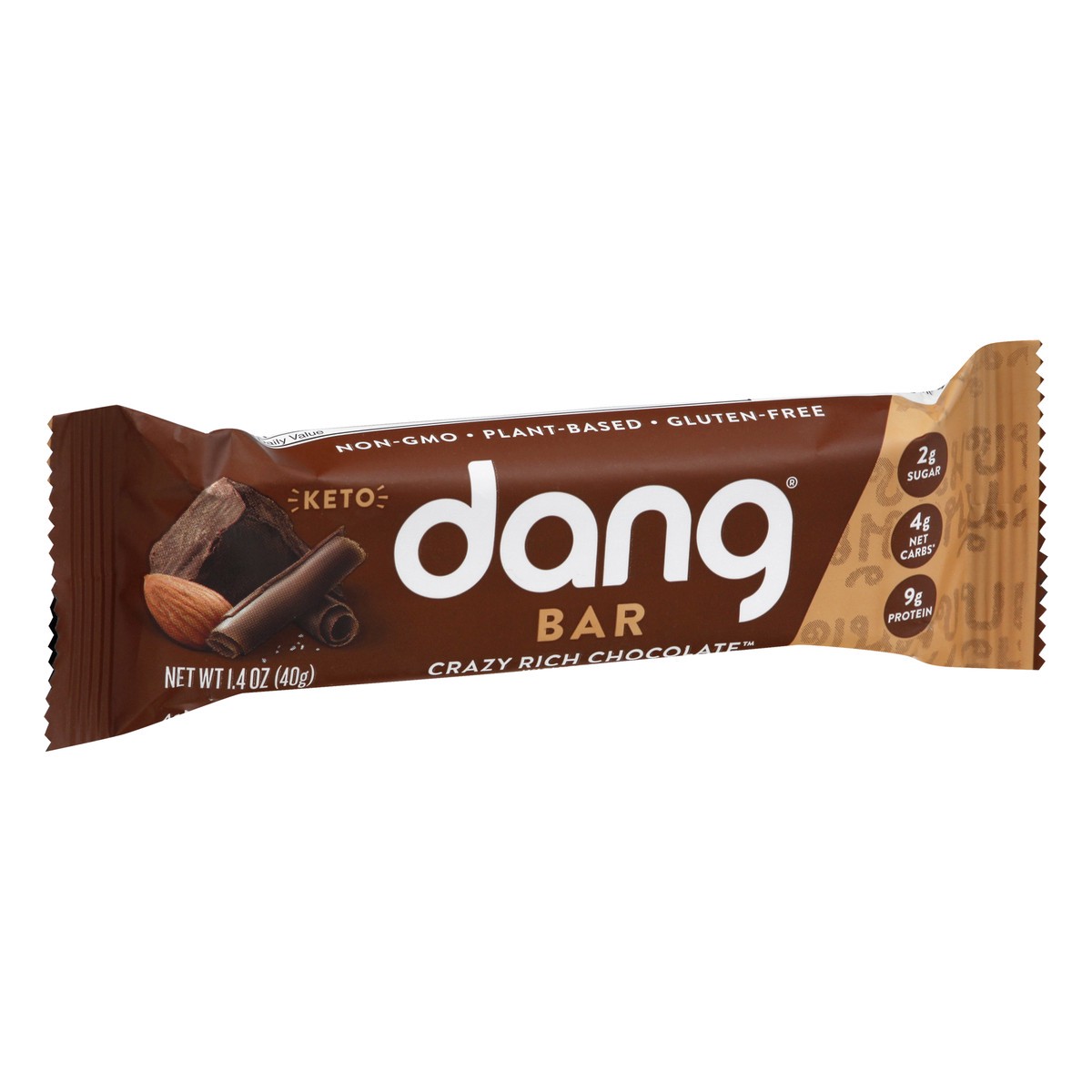 slide 2 of 9, Dang Bar With Sea Salt Crazy Rich Chocolate Bar 1.4 oz, 1.4 oz