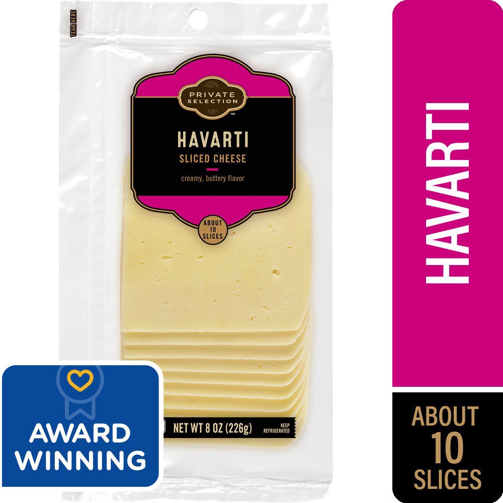 slide 3 of 4, Private Selection Havarti Singles, 8 oz