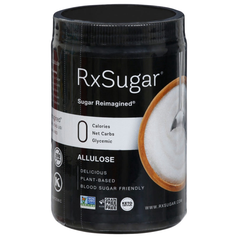 slide 1 of 9, RxSugar Sugar Reimagined Allulose Sugar 1 lb, 1 lb
