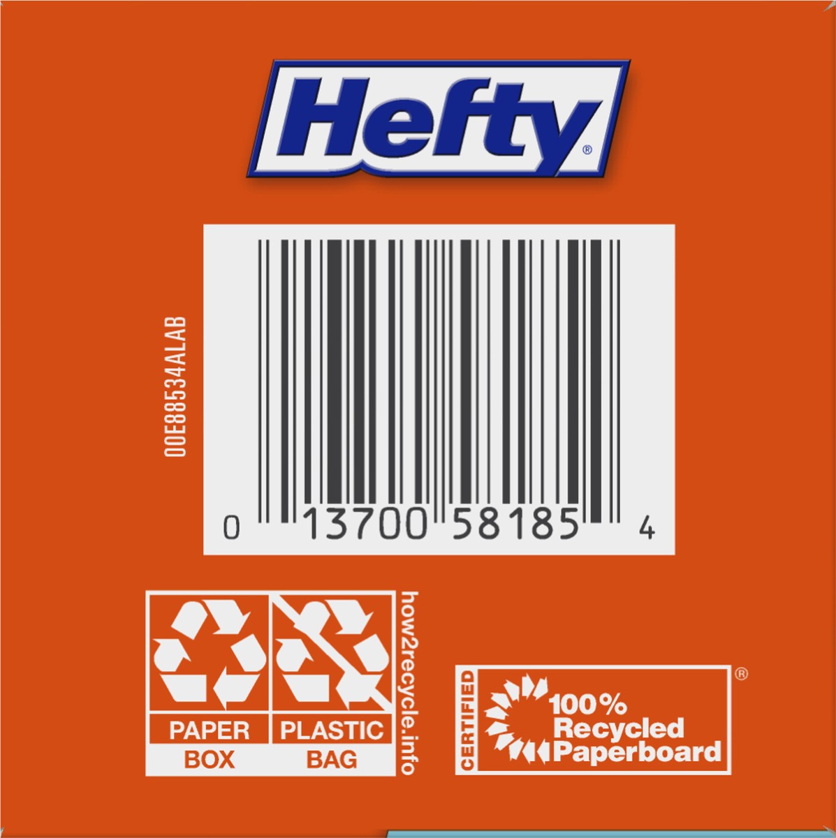 slide 3 of 9, Hefty Trash Bags, Drawstring, Medium, Ocean Water, 8 Gallon, 26 ct