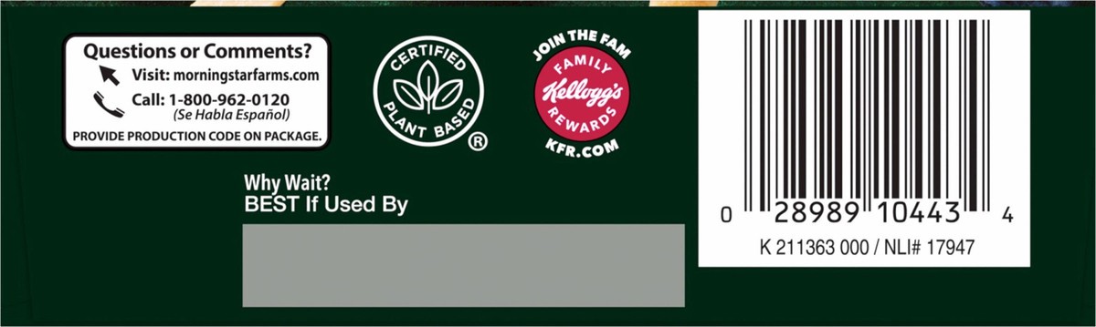 slide 6 of 13, Morning Star Farms MorningStar Farms Incogmeato Blueberry Pancake and Vegan Sausage Stick, 4 ct; 9.7 oz