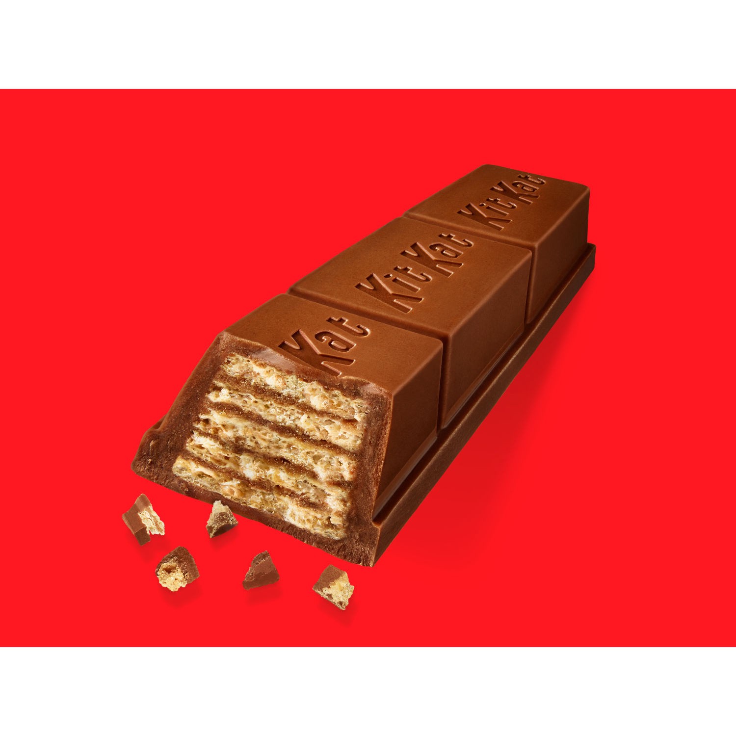 slide 3 of 8, KIT KAT Big Kat Crisp Wafers in Milk Chocolate 24 ea, 24 ct