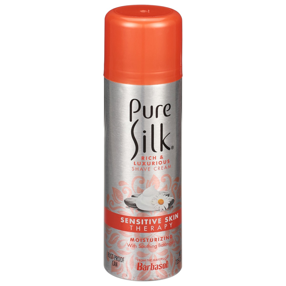 slide 6 of 13, Pure Silk Sensitive Skin Therapy Rich & Luxurious Shaving Cream 7.25 oz, 7.25 oz