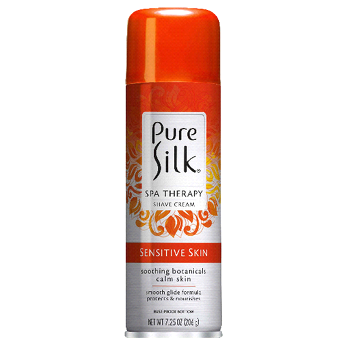 slide 1 of 1, Pure Silk Sensitive Skin Shaving Cream, 7.25 oz