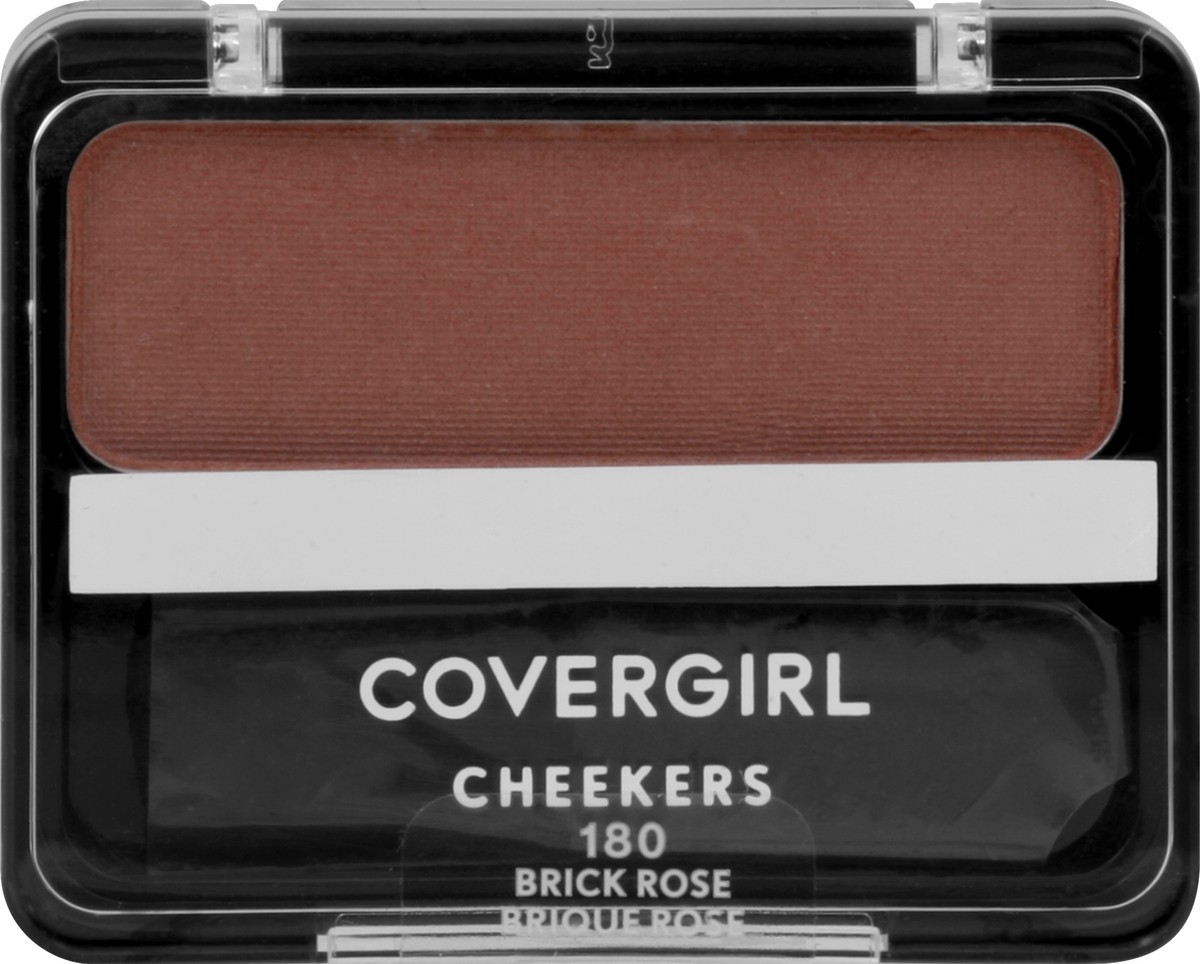 slide 5 of 7, Covergirl Cheekers Blush Brick Rose, 3 g