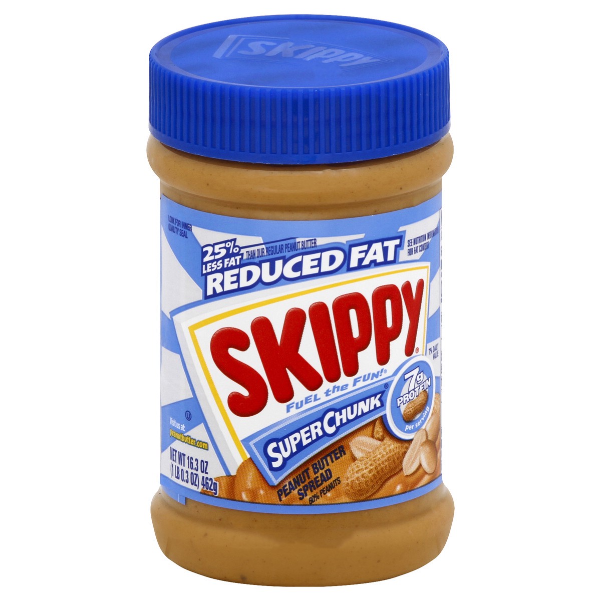 slide 2 of 8, Skippy Peanut Butter Spread 16.3 oz, 16.3 oz