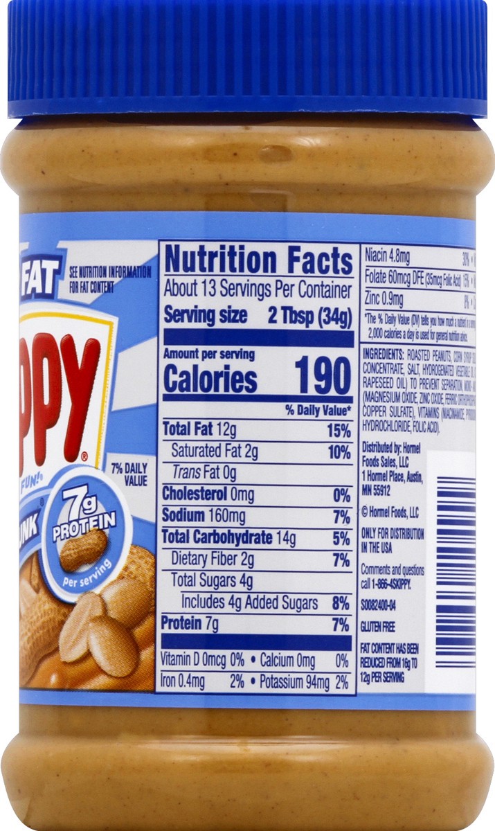 slide 6 of 8, Skippy Peanut Butter Spread 16.3 oz, 16.3 oz