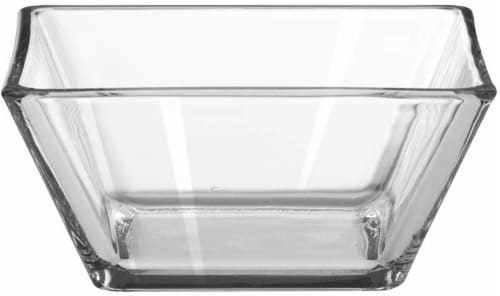 slide 1 of 1, Libbey Tempo Square Bowl - Clear, 5.5 in