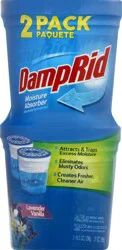 DampRid 2 Pack Lavender Vanilla Moisture Absorber 2 ea