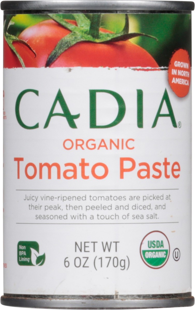 slide 4 of 9, Cadia Organic Tomato Paste 6 oz, 6 oz