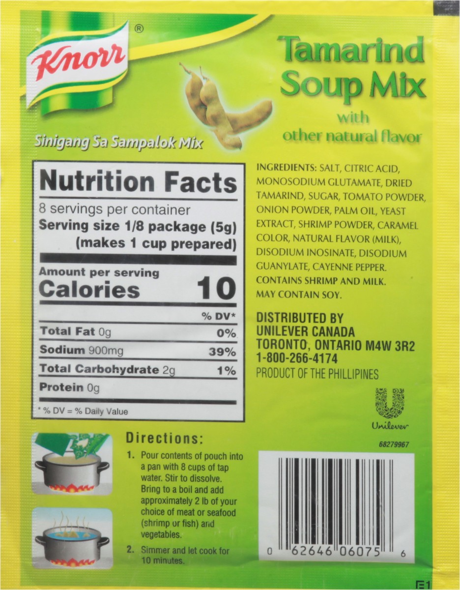 slide 2 of 9, Knorr Tamarind Soup Mix 1.41 oz, 1.41 oz