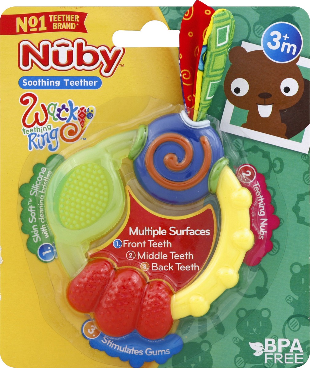 slide 2 of 2, Nuby Teether 1 ea, 1 ct