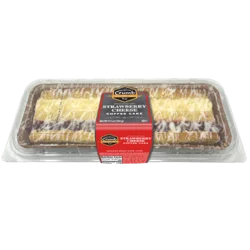 The Worthy Crumb Pastry Co. Strawberry Cheese Coffee Cake