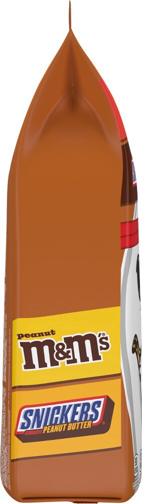 slide 3 of 4, Mars M&M's & Snickers Milk Chocolate Halloween Candy Variety Assortment - 35 Ct Bulk Bag, 22.66 oz
