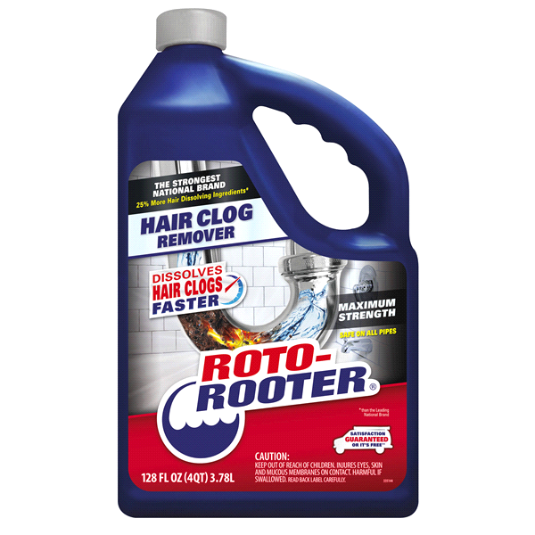 slide 1 of 1, Roto-Rooter Hair Clog Remover, 1 ct