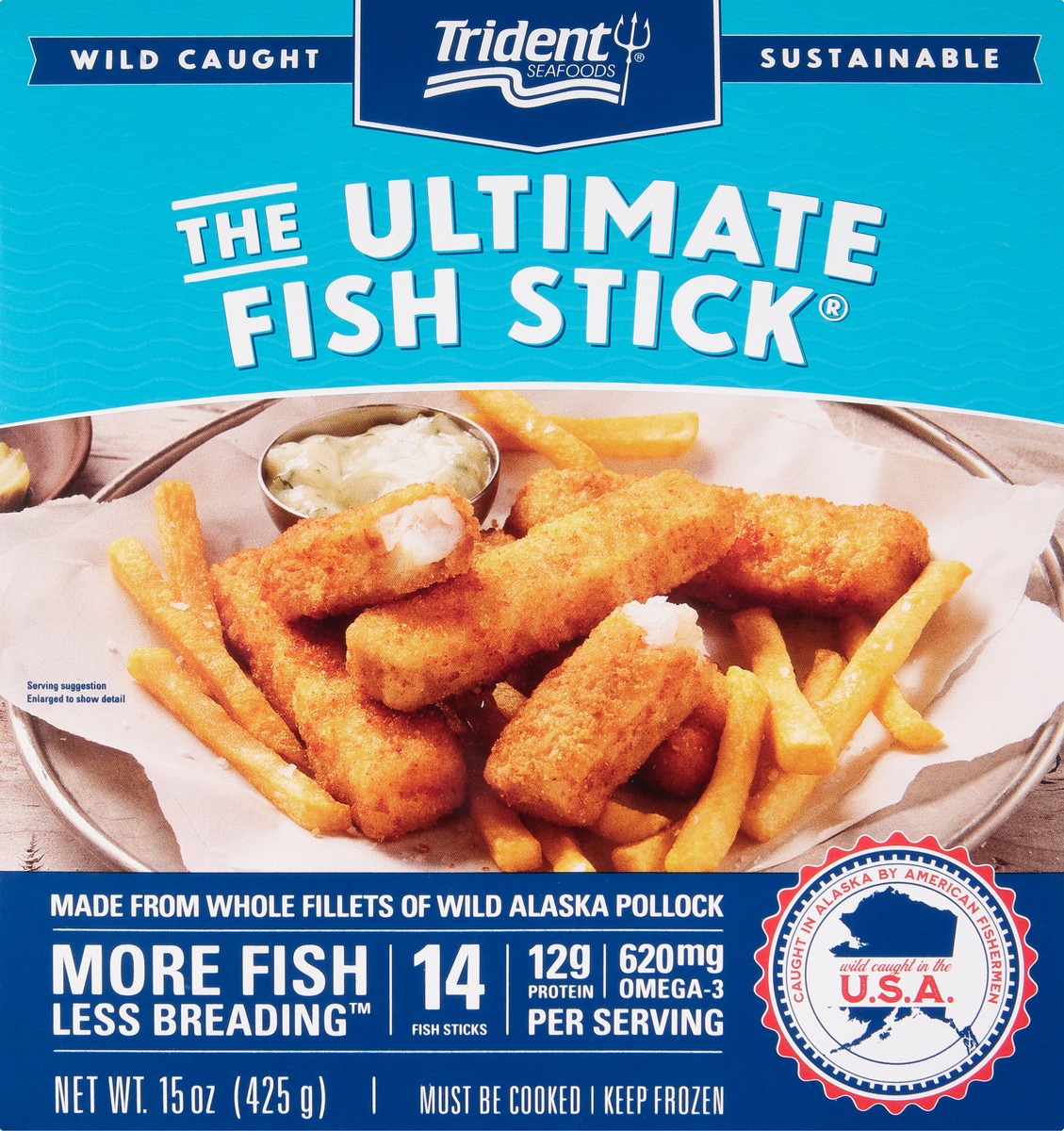 slide 10 of 13, Trident Seafoods The Ultimate Fish Stick 15 oz, 15 oz
