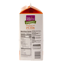 slide 3 of 5, True Goodness Organic 2% Reduced Fat Milk, 1/2 gal