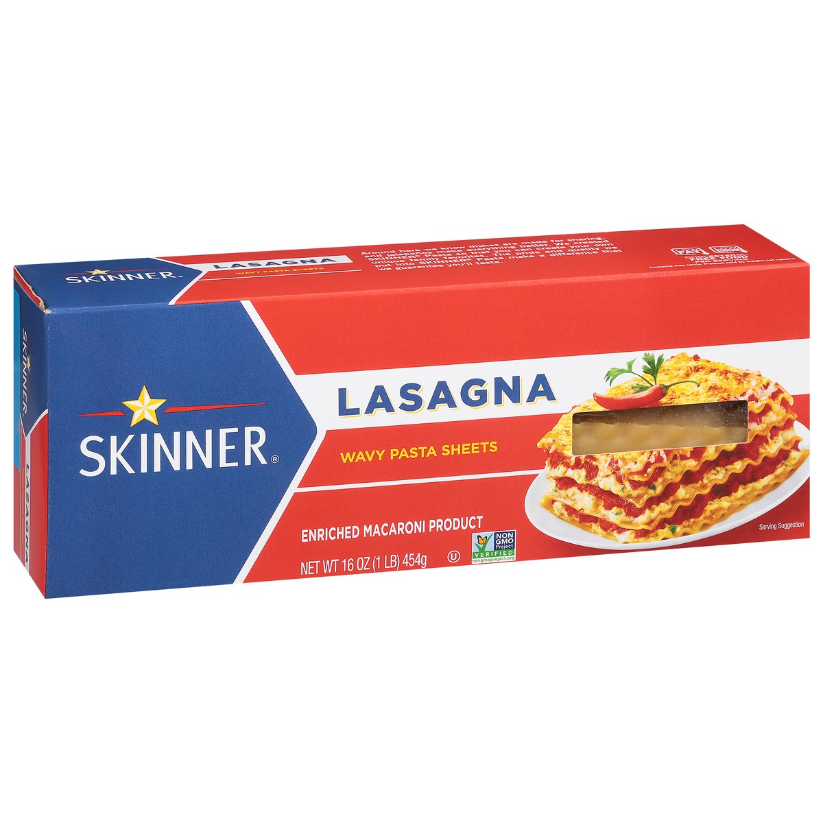 slide 2 of 14, Skinner Lasagna 16 oz, 16 oz