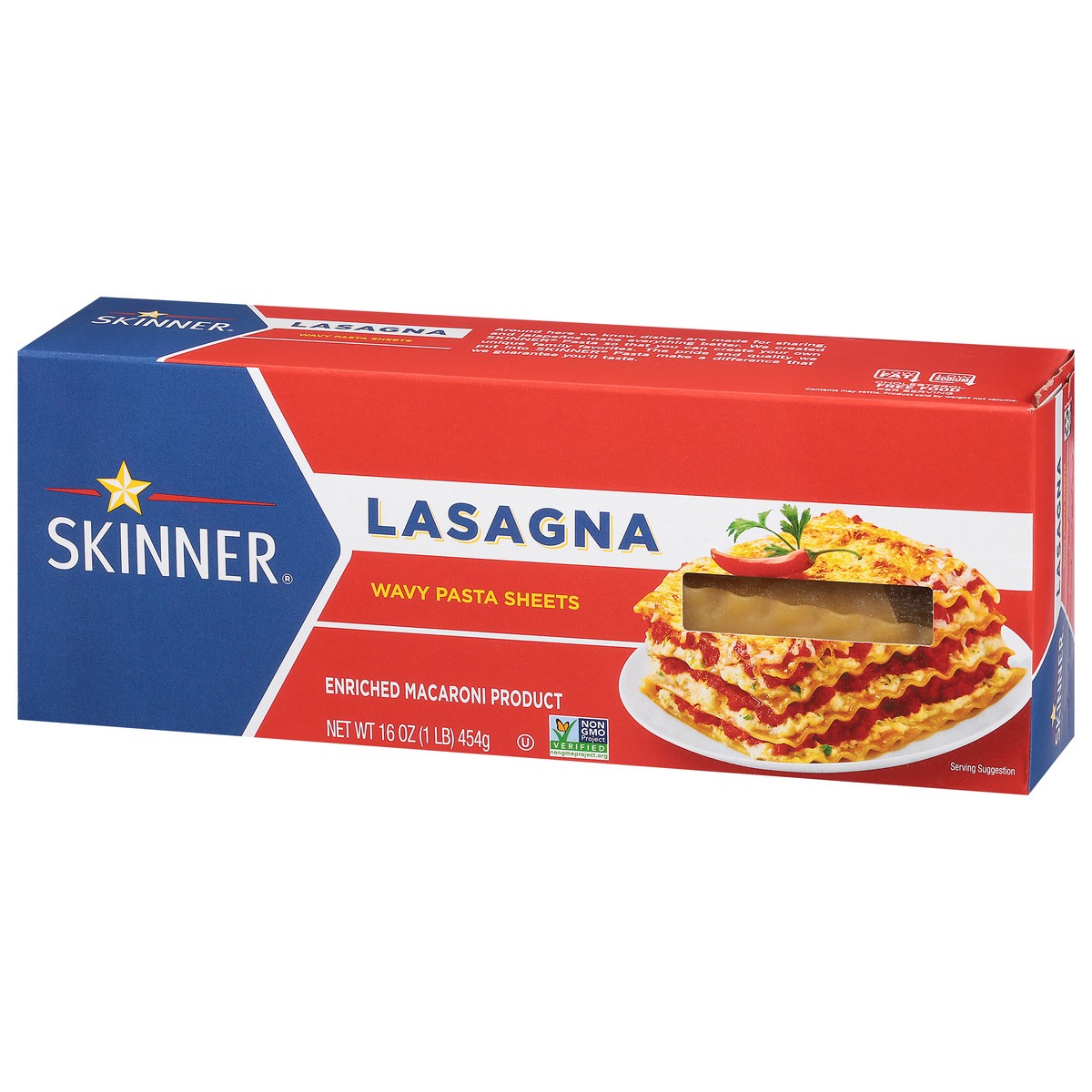 slide 4 of 14, Skinner Lasagna 16 oz, 16 oz