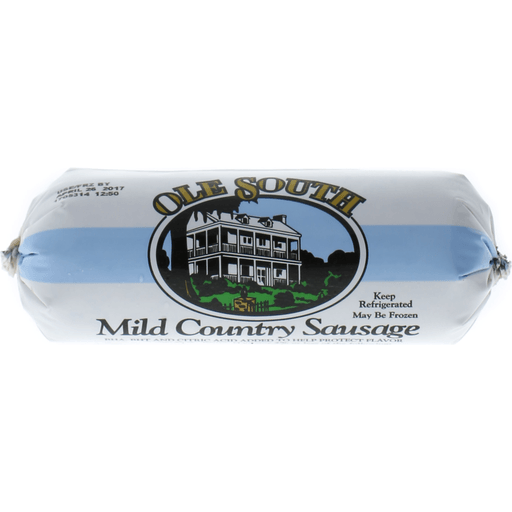 slide 1 of 1, Ole South Mild Country Sausage, 16 oz