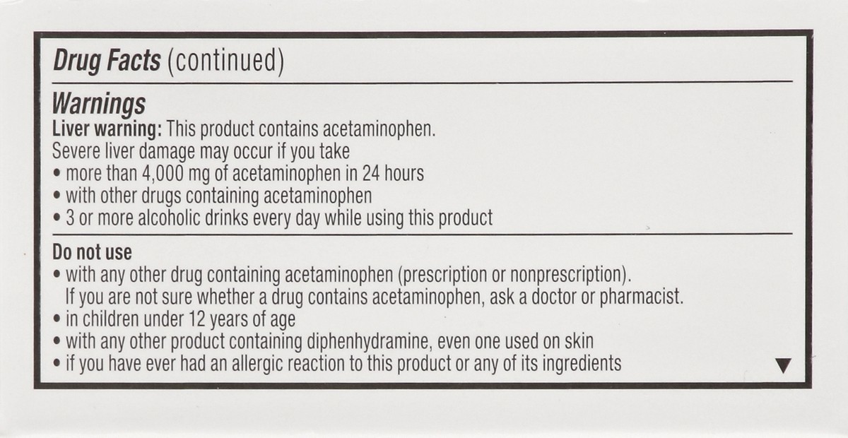 slide 3 of 6, Unisom SleepCaps PM Pain Clinical Strength Nighttime Sleep Aid Plus Pain Reliever Caplets, 30 ct