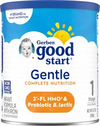 Gerber GERBER PRODUCTS COMPANY Good Start Gentle Infant Formula w Iron Stage 1 Label R031H 12.7 OZ (360g)