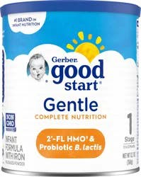 Gerber GERBER PRODUCTS COMPANY Good Start Gentle Infant Formula w Iron Stage 1 Label R031H 12.7 OZ (360g)