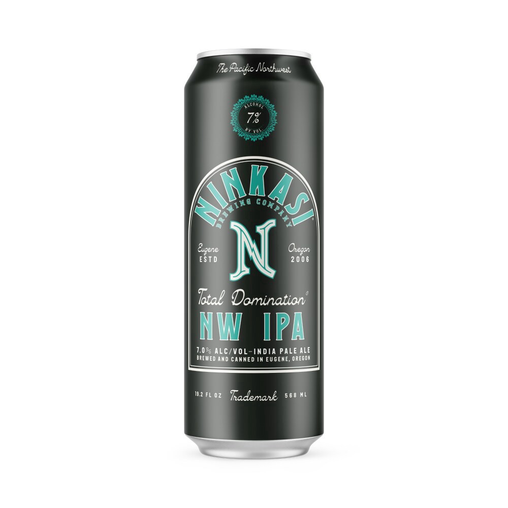 slide 2 of 2, Ninkasi Brewing Company Total Domination Ipa Craft Beer, 19.2 fl oz