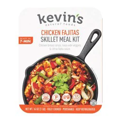 Kevin's Natural Foods Chicken Fajitas Skillet Meal Kit