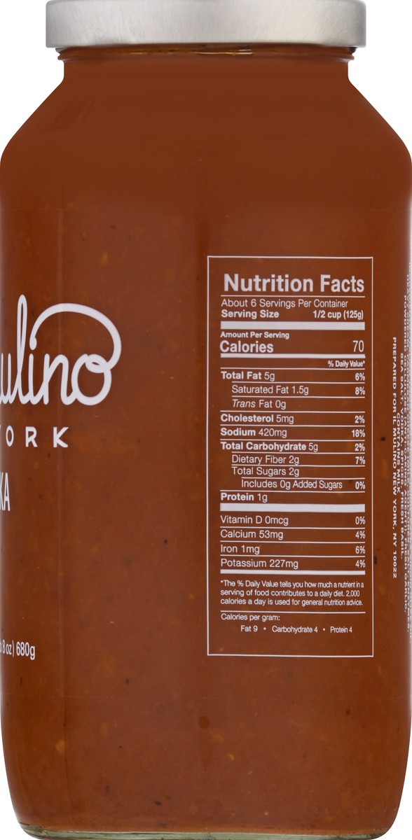 slide 11 of 13, il Mulino Vodka Sauce 24 oz, 24 oz