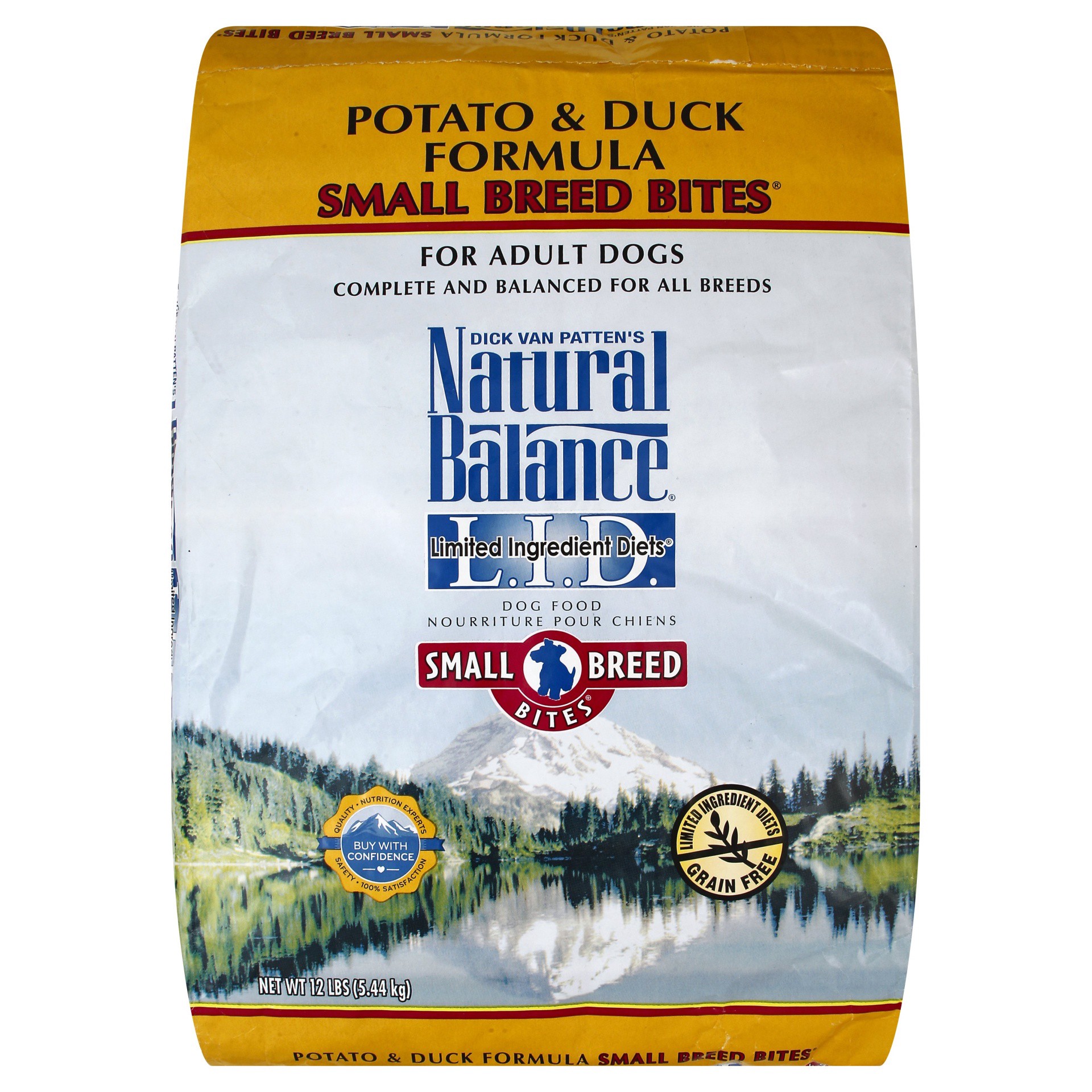 slide 1 of 6, Natural Balance Dog Food 12 lb, 12 lb