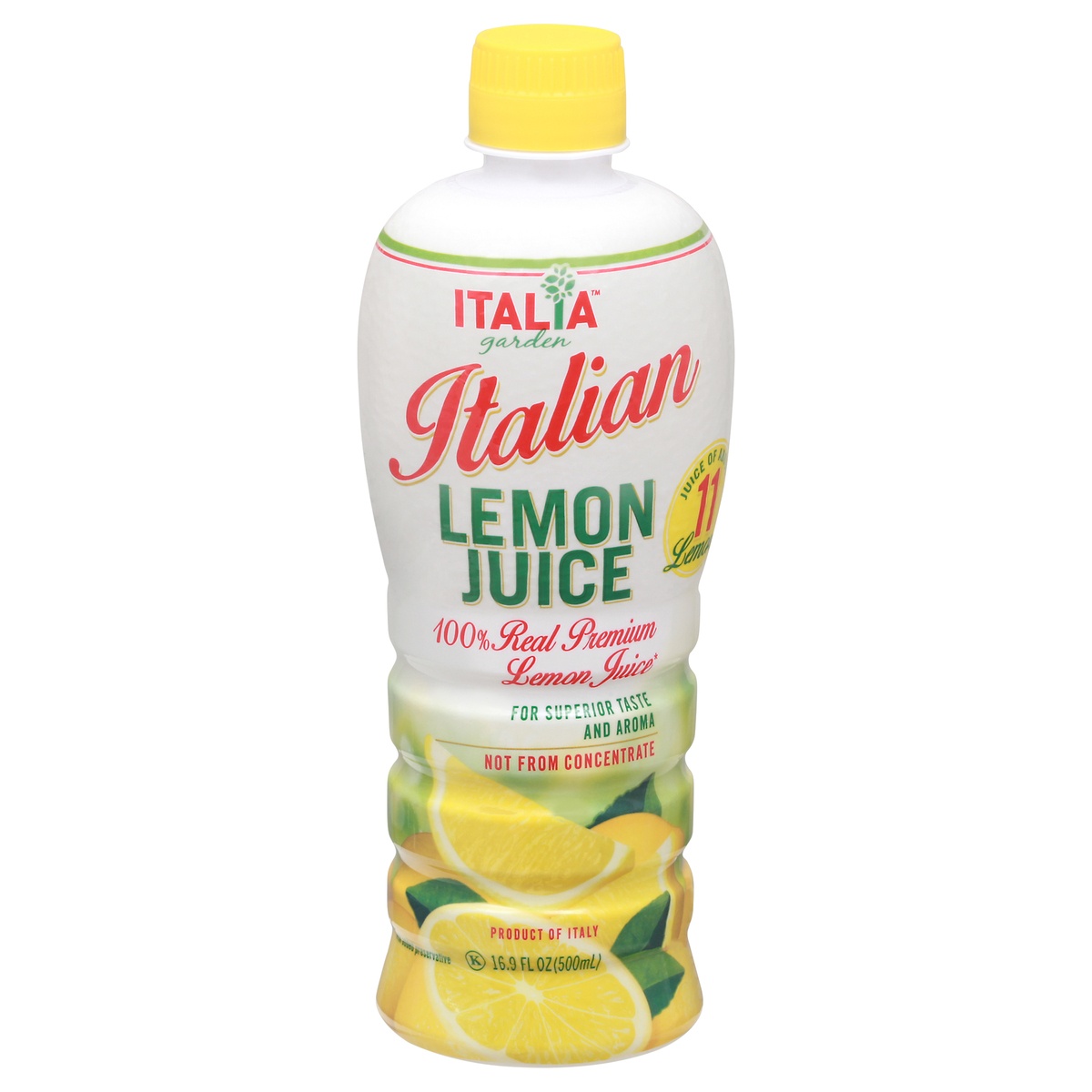 slide 1 of 1, Italia Garden Italian Lemon Juice 16.9 fl oz Bottle, 16.9 fl oz