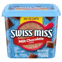 Swiss Miss Milk Chocolate Flavored Hot Cocoa Mix, 22.23 oz. Canister
