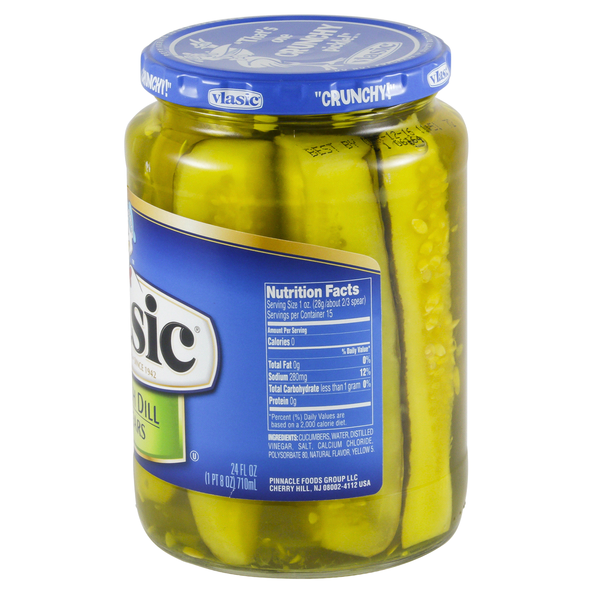 Vlasic Pickles Polish Dill Spears 24 oz Shipt