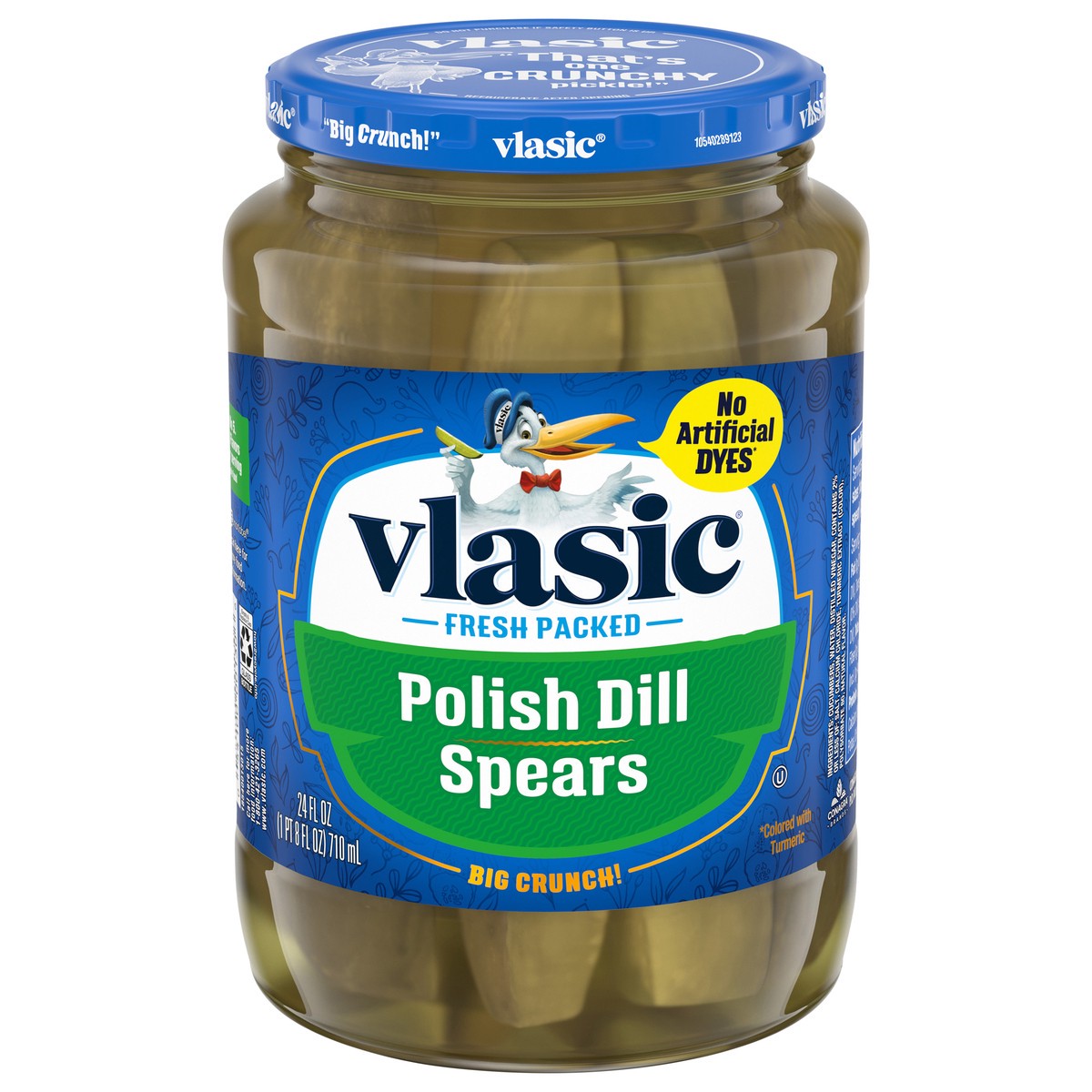 slide 6 of 9, Vlasic Polish Dill Spears Pickles 24 oz, 24 oz