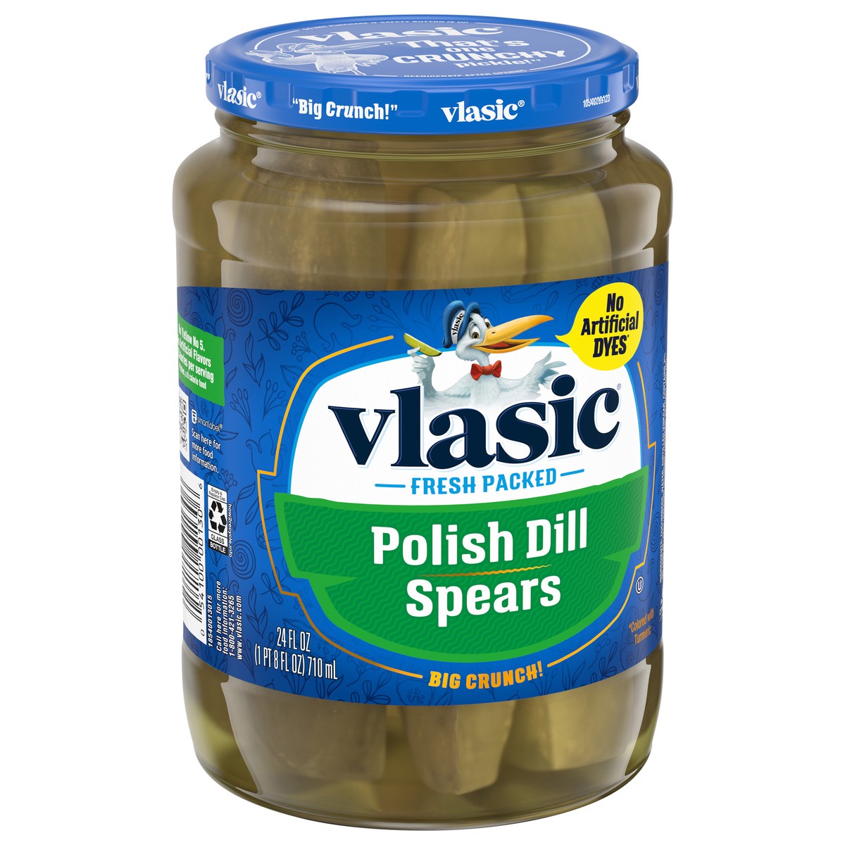 slide 9 of 9, Vlasic Polish Dill Spears Pickles 24 oz, 24 oz