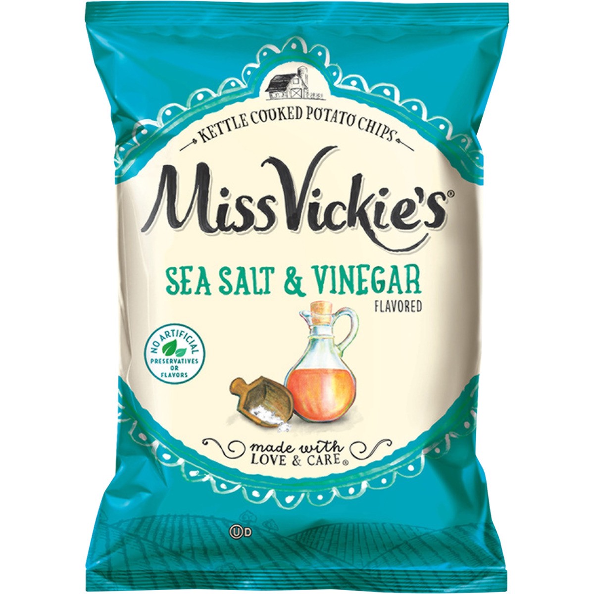 slide 1 of 3, Miss Vickie's Potato Chips, 8 oz