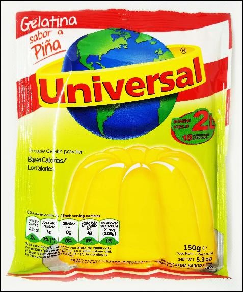slide 1 of 1, Gelatina Universal Gelatin Powder / Lemon - 5.3 oz, 5.3 oz