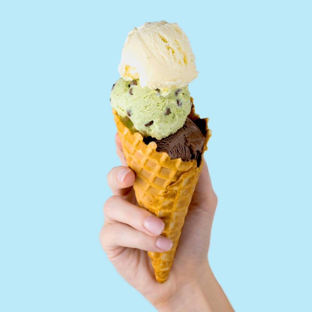 slide 3 of 4, Peekaboo Organic Ice Cream - Vanilla, 14 oz